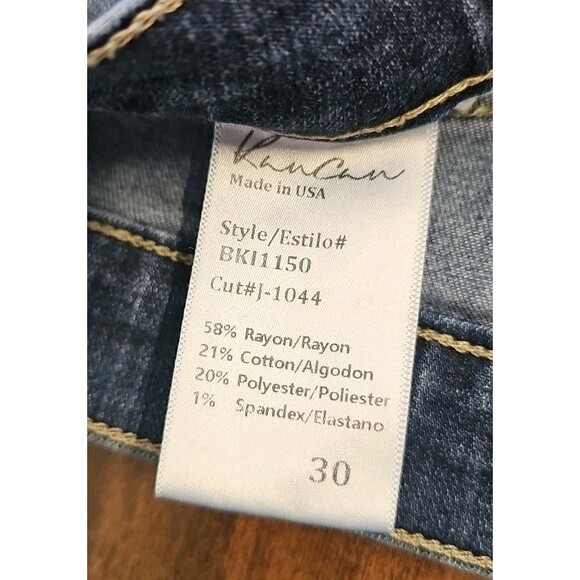 KanCan Estilo Jeans Jegging Medium Wash Size 30 Made In USA G1 - Picture 3 of 9
